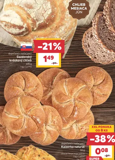 Gazdovský kváskový chlieb