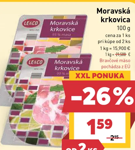 Moravská krkovička