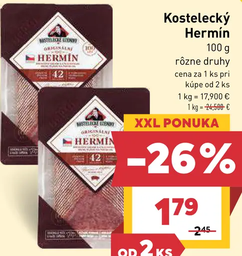 Kostelecký Hermín saláma