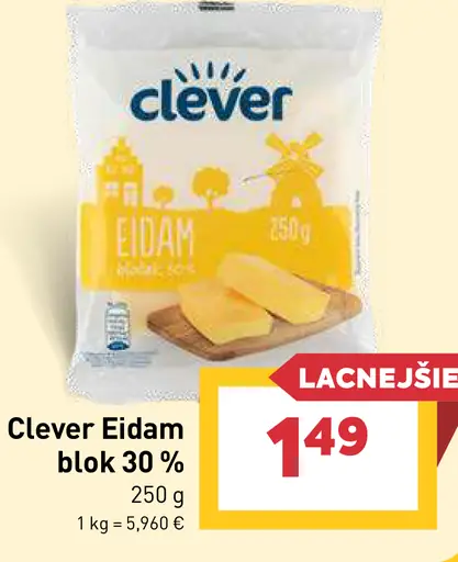 Clever Eidam blok 30%