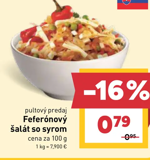 Feferónový šalát