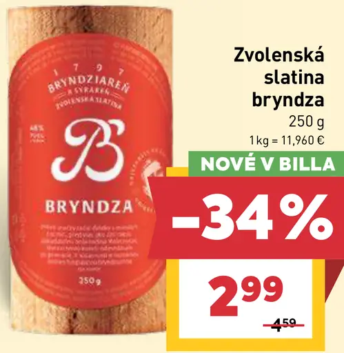 Zvolenská slatinná bryndza
