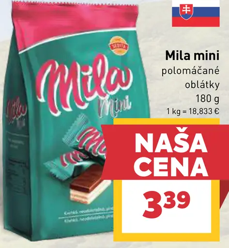 Sedita Mila mini polomáčané oblátky