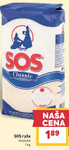 SOS Ryža klasická