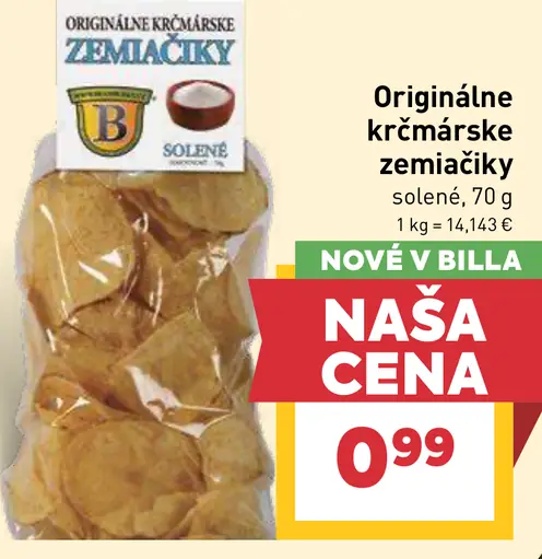 Originálne krčmárske zemiaky solené