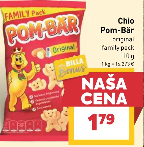 Chio Pom-Bär original family pack