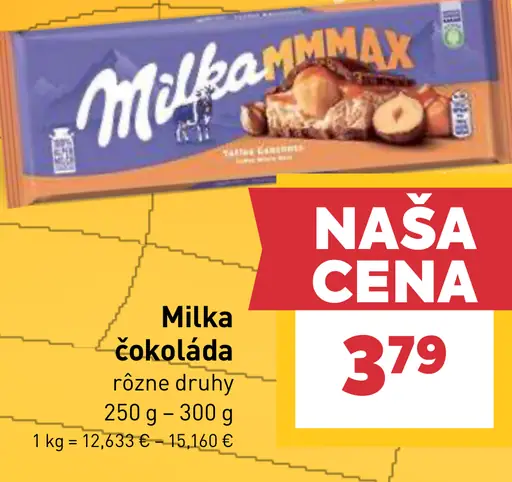 Milka Mmmax čokoláda