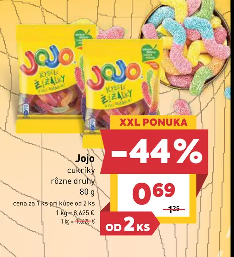 JoJo cukríky