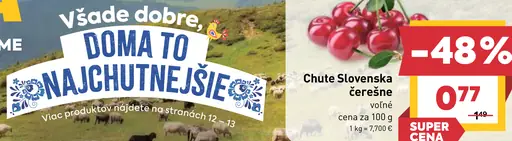 Chute Slovenska čerešne