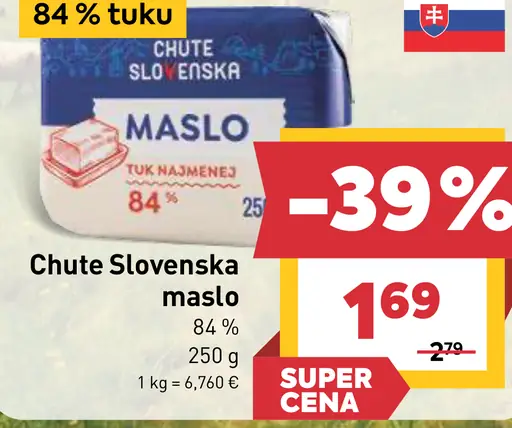 Chute Slovenska maslo