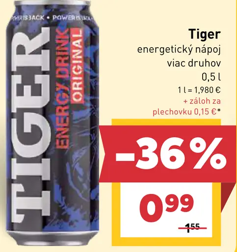 Tiger Energetický nápoj
