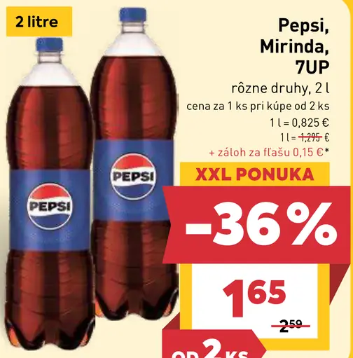 Pepsi sýtený nápoj