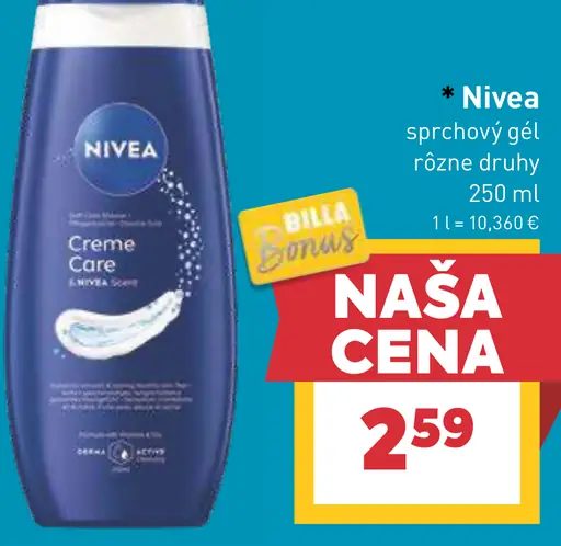 Nivea sprchový gél