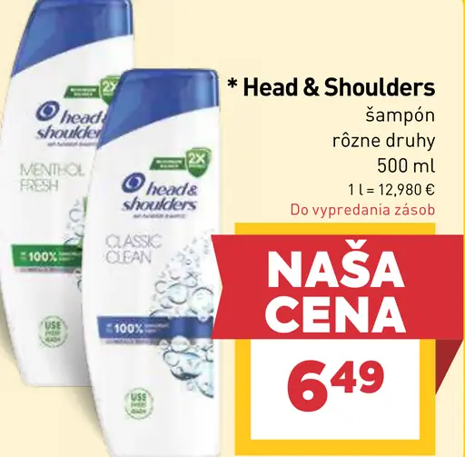 Head & Shoulders šampón