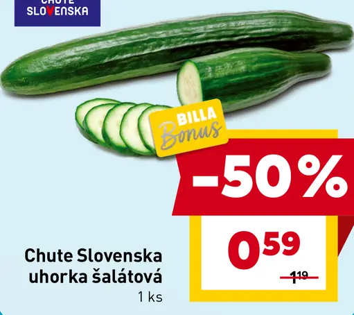 Chute Slovenska uhorka šalátová