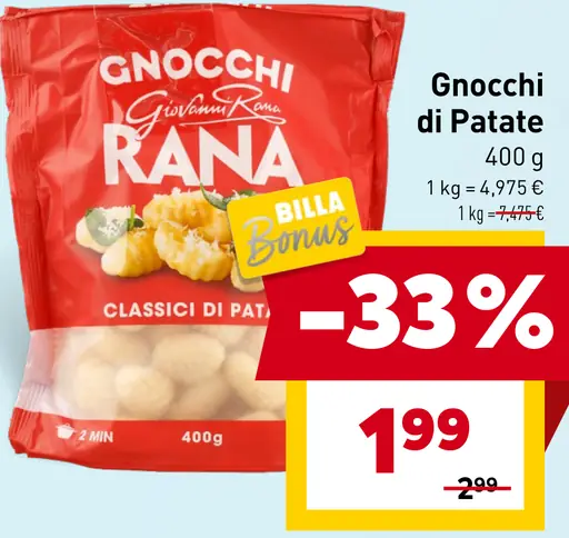 Rana Gnocchi di Patate