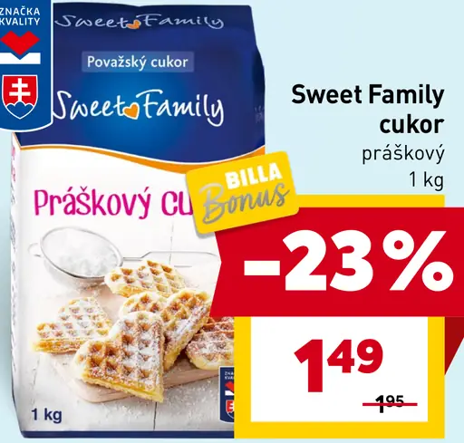 Sweet Family Práškový cukor