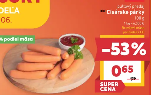 Cisárske párky