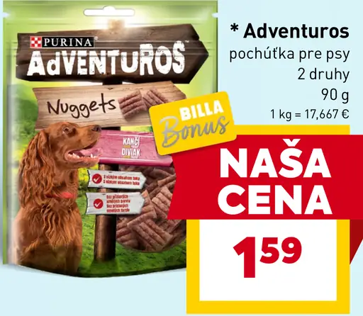 Purina Adventuros pochúťka pre psa