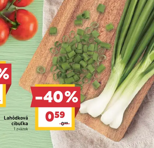 Lahôdková cibuľka zväzok