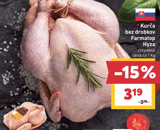 Farmatop Hyza kurča bez drobkov chladené