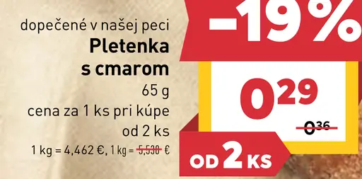 Pletenka s čmarom