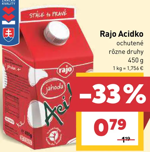Rajo Acidko ochutené