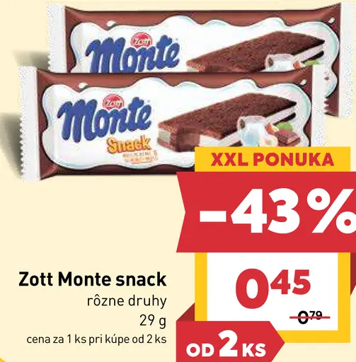 Zott Monte Snack
