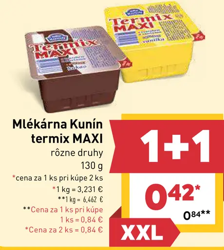 Mlékárna Kunín termix maxi