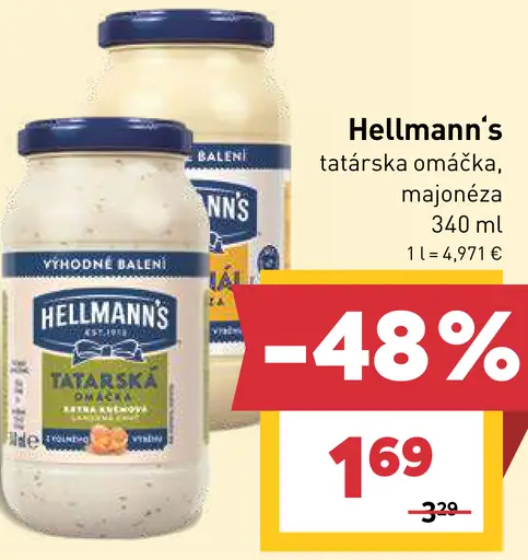 Hellmann's Tatárska omáčka