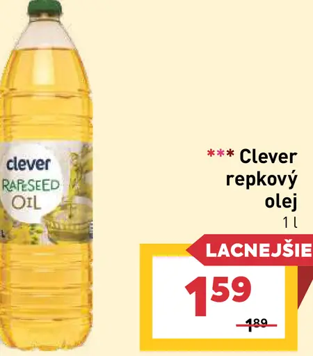 Clever repkový olej