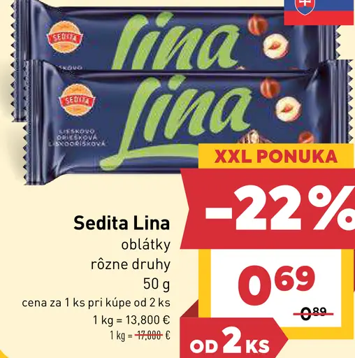Sedita Lina oblátky