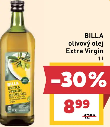 BILLA Olivový olej Extra Virgin