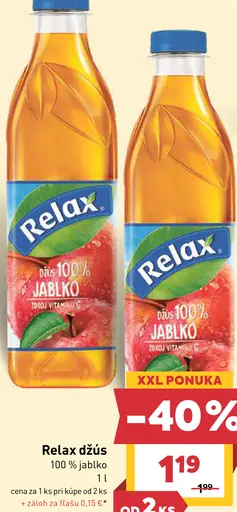 Relax Džús 100% jablko