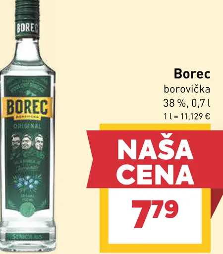 Borec borovička