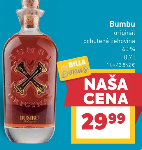 Bumbu originál ochutená liehovina
