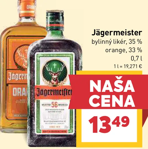 Jägermeister bylinný likér