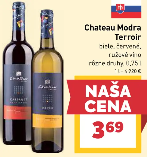 Chateau Modra Terroir víno