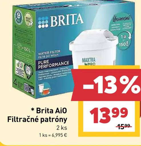 Brita AIO filtračné patrony