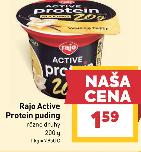 Rajo Active Protein puding