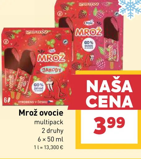 Mrož ovocie multipack