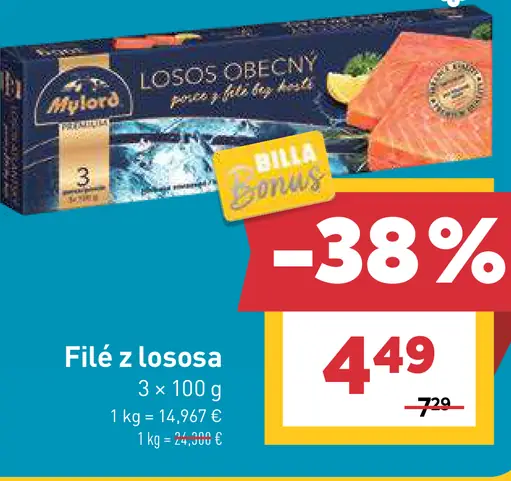 Milora Filé z lososa