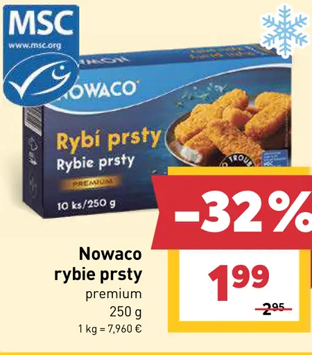 Nowaco Rybie prsty Premium