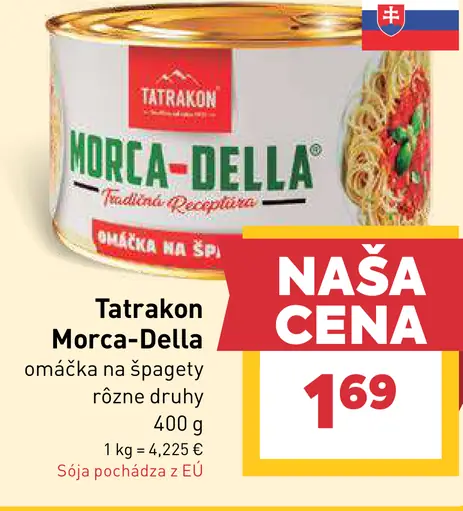 Tatrakon Morca-Della Omáčka na špagety