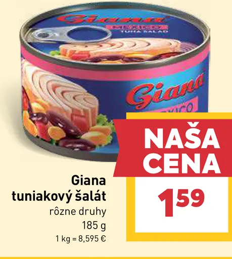 Giana tuniakový šalát