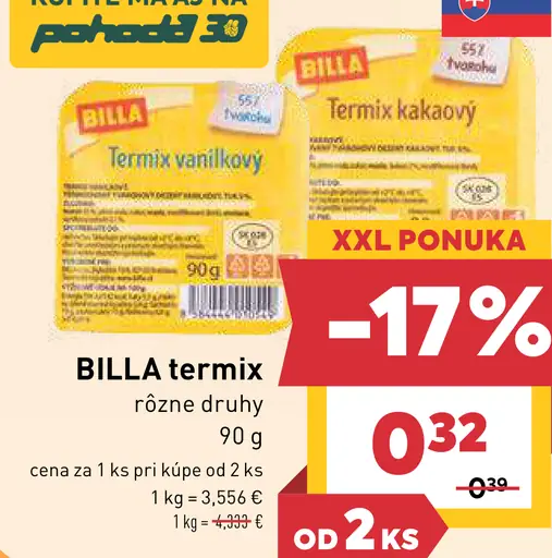 BILLA termix
