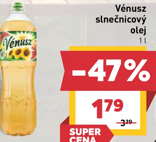 Vénusz Slnečnicový olej