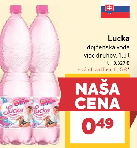 Lucka dojčenská voda
