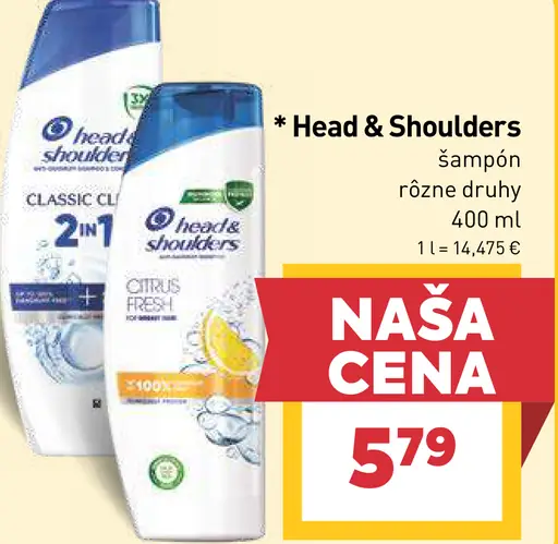 Head & Shoulders šampón