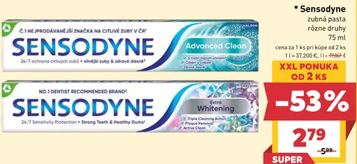 Sensodyne zubná pasta